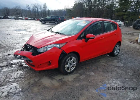 2014 Ford Fiesta Se from USA, damaged, VIN 3FADP4EJ4EM159779